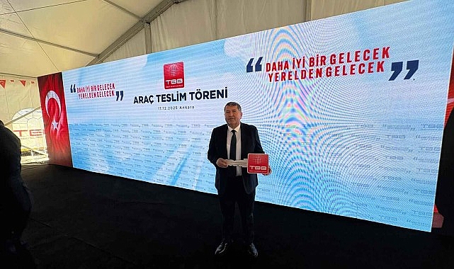 Bayındır Belediyesine TBB’den Kepçe Hibesi