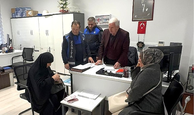 Kartepe Zabıtası’ndan Yürek Isıtan Davranış