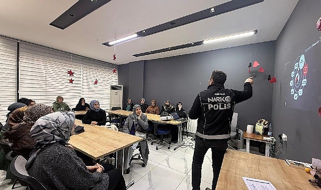 Anne Şehir’de ‘En İyi Narkotik Polisi Anne’ eğitimi