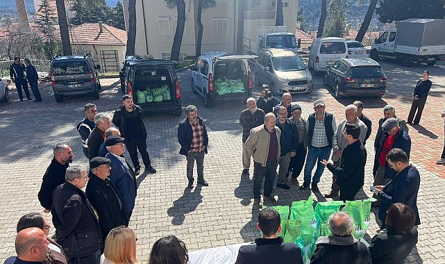 Büyükşehir Belediyesi’nin üreticilere desteği sürüyor