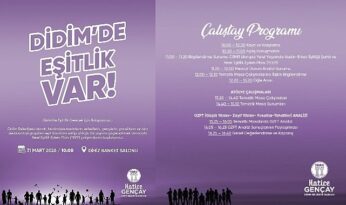 Didim’de Eşitlik Var, Didim Belediyesi Yerel Eşitlik Eylem Planı (YEEP) çalıştayı düzenleniyor