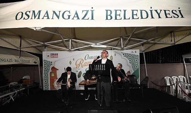 ‘Osmangazi Ramazan Sokağı’ Huzur Veren Ezgilerle Taçlandı