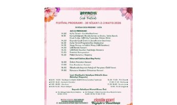 27. Uluslararası Bayındır Çiçek Festivali’nin Programı Belli Oldu