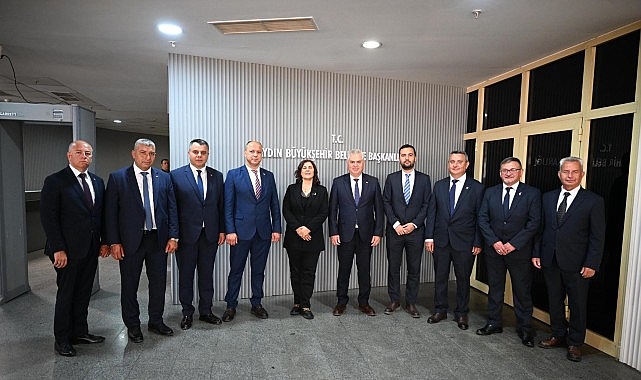 Başkan Çerçioğlu’na Kuşadası Şoförler ve Otomobilciler Esnaf Odası’ndan Ziyaret