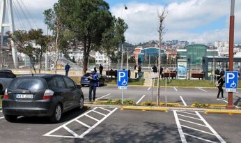 Büyükşehir Zabıtası’ndan çift taraflı parka müdahale