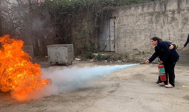 KOBİTEM’in yangın eğitimi ile hastaneler güvende