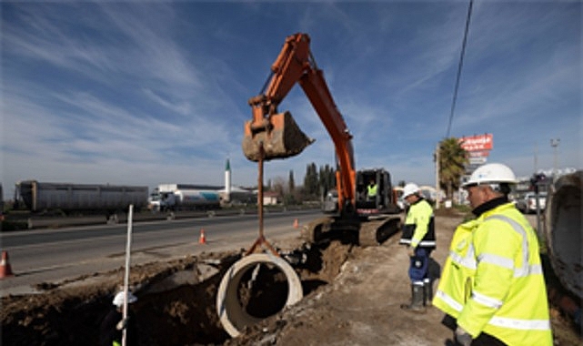 Menemen Türkelli’de su baskınlarına kalıcı çözüm