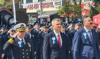 Polis Teşkilatı’nın 181. Kuruluş Yılı Gölcük’te Törenle Kutlandı
