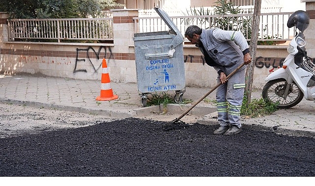 Salihli Belediyesi Altyapı Çalışmaları Nedeniyle Bozulan Yollarda Onarım Çalışmalarına Başladı